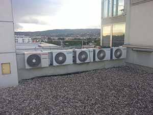 izgled postavljenih klima